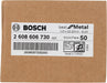 Bosch brusni fiber disk R574, Best for Metal Prečnik 115 mm; granulacija 120 - 2608606730 Brusni fiber disk BOSCH BOSCH-2608606730 Madras doo Beograd