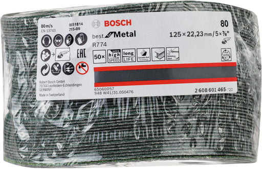 Bosch brusni fiber disk R784, Best for Inox 125 mm, 22,23 mm, 60 - 2608601449 Brusni fiber disk BOSCH BOSCH-2608601449 Madras doo Beograd