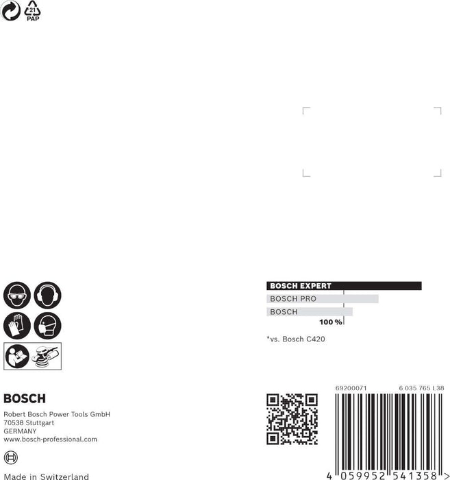 Bosch brusni list C470, 115mm granulacija 120; pakovanje od 5 komada - 2608900797 Brusni list BOSCH Madras doo Beograd