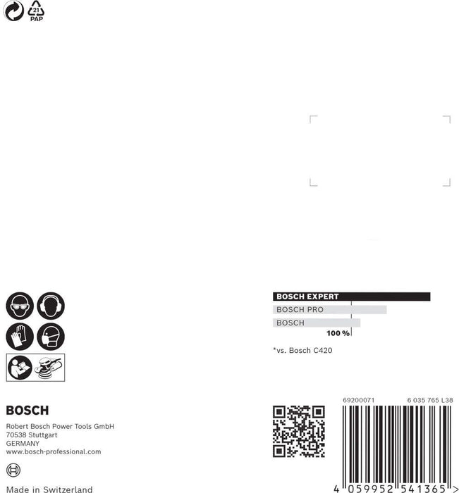 Bosch brusni list C470, 115mm granulacija 180; pakovanje od 5 komada - 2608900798 Brusni list BOSCH Madras doo Beograd