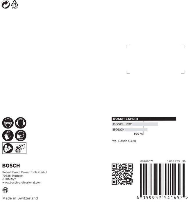 Bosch brusni list C470, 125mm granulacija 120; pakovanje od 5 komada - 2608900807 Brusni list BOSCH Madras doo Beograd