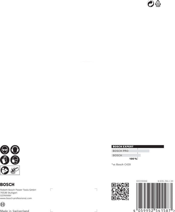Bosch brusni list C470, 125mm granulacija 400; pakovanje od 5 komada - 2608900811 Brusni list BOSCH Madras doo Beograd
