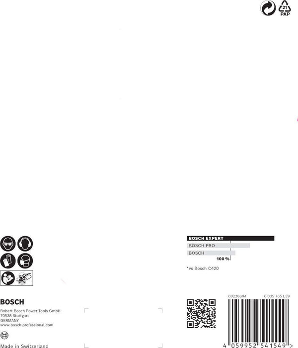 Bosch brusni list C470, 150mm granulacija 100; pakovanje od 5 komada - 2608900816 Brusni list BOSCH Madras doo Beograd