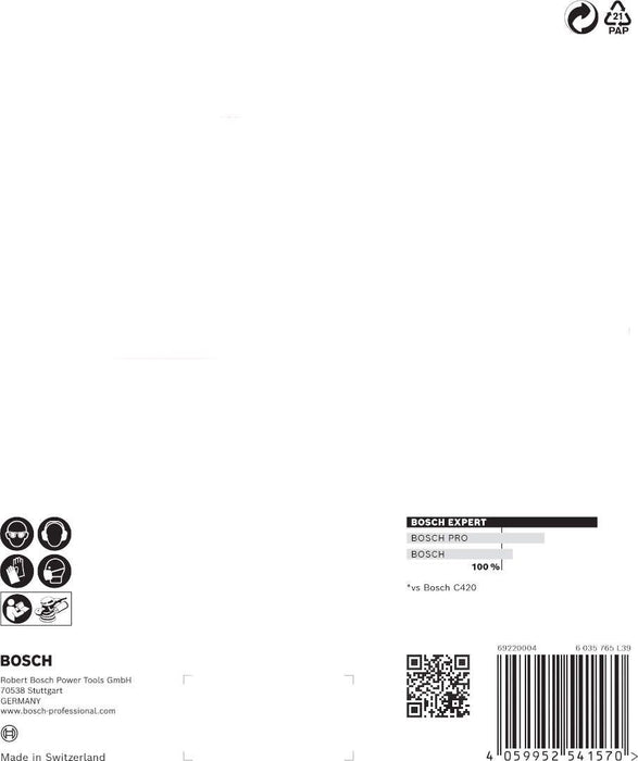 Bosch brusni list C470, 150mm granulacija 240; pakovanje od 5 komada - 2608900819 Brusni list BOSCH Madras doo Beograd