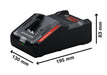 BOSCH Brzi punjač EXAL18V-160 (1600A03D3A) Power Tools BOSCH Madras doo Beograd