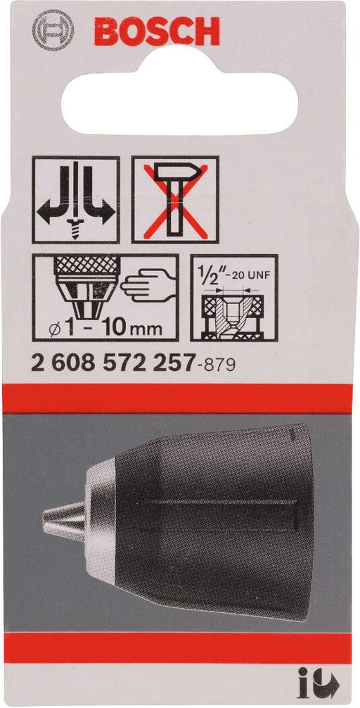 Bosch brzostezna glava do 10 mm 1-10 mm za GSR 10,8 V-LI-2 Professional - 2608572257 Brzostezna glava BOSCH Madras doo Beograd