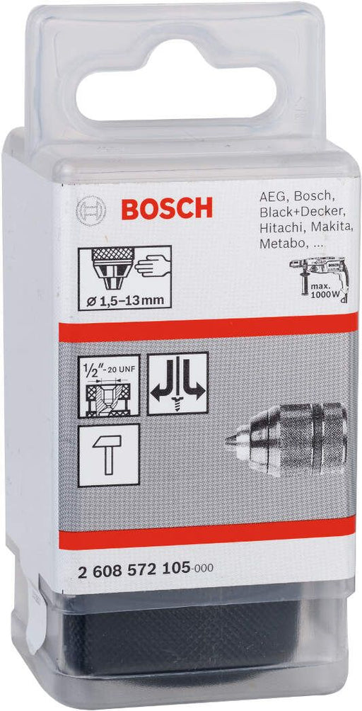 Bosch brzostezna glava do 13 mm 1,5-13 mm, 1/2" - 20 - 2608572105 Brzostezna glava BOSCH Madras doo Beograd