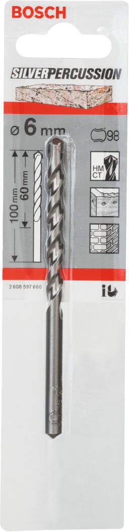 Bosch burgija za beton CYL-3 6 x 60 x 100 mm, d 5,5 mm pakovanje od 1 komada - 2608597660 Burgija za beton BOSCH BOSCH-2608597660 Madras doo Beograd