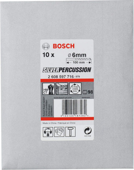 Bosch burgija za beton CYL-3 6 x 60 x 100 mm, d 5,5 mm pakovanje od 10 komada - 2608597716 Burgija za beton BOSCH BOSCH-2608597716 Madras doo Beograd