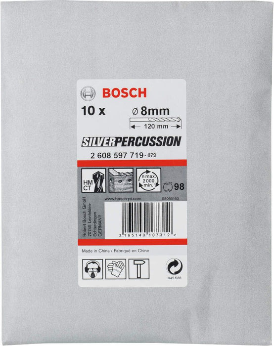 Bosch burgija za beton CYL-3 8 x 80 x 120 mm, d 7,5 mm pakovanje od 10 komada - 2608597719 Burgija za beton BOSCH BOSCH-2608597719 Madras doo Beograd