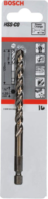 Bosch burgija za centriranje HSS-Co 120 - 2608584843 Burgija za centriranje BOSCH Madras doo Beograd