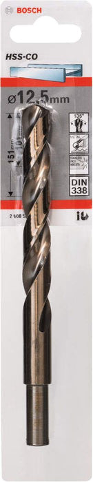 Bosch burgija za metal HSS-Co, DIN 338 12,5 x 101 x 151 mm pakovanje od 1 komada - 2608585870 Burgija za metal BOSCH Madras doo Beograd