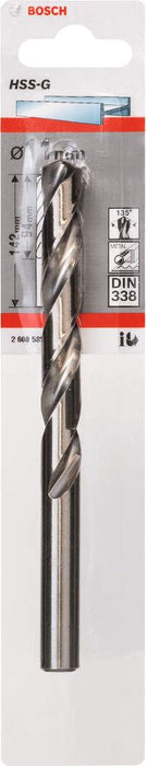 Bosch burgija za metal HSS-G, DIN 338 11 x 94 x 142 mm pakovanje od 1 komada - 2608585938 Burgija za metal BOSCH BOSCH-2608585938 Madras doo Beograd