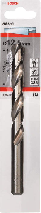 Bosch burgija za metal HSS-G, DIN 338 12,5 x 101 x 151 mm pakovanje od 1 komada - 2608585941 Burgija za metal BOSCH BOSCH-2608585941 Madras doo Beograd