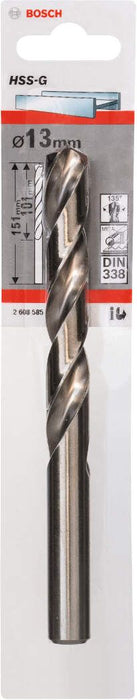 Bosch burgija za metal HSS-G, DIN 338 13 x 101 x 151 mm pakovanje od 1 komada - 2608585942 Burgija za metal BOSCH BOSCH-2608585942 Madras doo Beograd