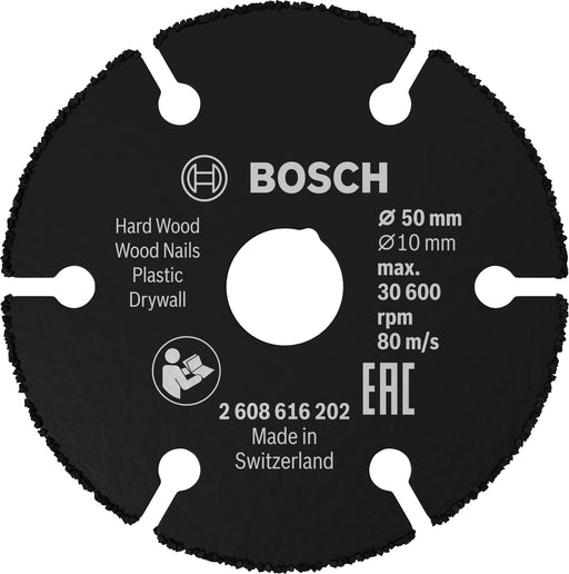BOSCH Carbide Multi Wheel rezna ploča za razne materijale. - Ploča za razdvajanje RB - 1ER CMW Ø50mm (2608616202) Madras doo Beograd Madras doo Beograd