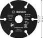 BOSCH Carbide Multi Wheel rezna ploča za razne materijale. - Ploča za razdvajanje RB - 1ER CMW Ø50mm (2608616202) Madras doo Beograd Madras doo Beograd