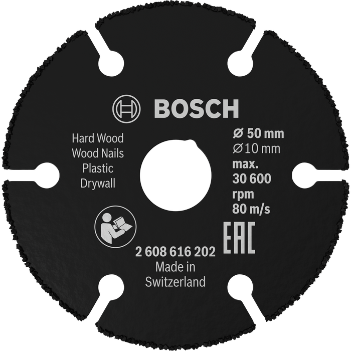 BOSCH Carbide Multi Wheel rezna ploča za razne materijale. - Ploča za razdvajanje RB - 1ER CMW Ø50mm (2608616202) Madras doo Beograd Madras doo Beograd