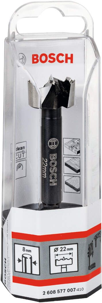 Bosch čeona burgija za klap šarke 22 mm 22 x 90 mm, d 8 mm, toothed-edge pakovanje od 1 komada - 2608577007 Burgija čeona BOSCH BOSCH-2608577007 Madras doo Beograd