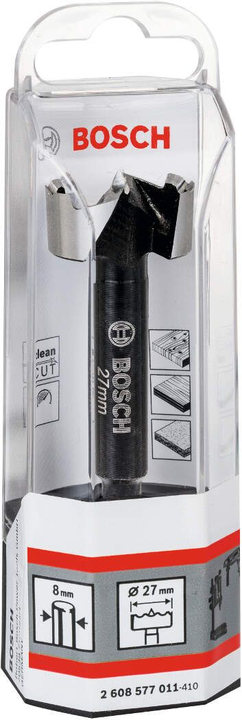 Bosch čeona burgija za klap šarke 27 mm 27 x 90 mm, d 8 mm, toothed-edge pakovanje od 1 komada - 2608577011 Burgija čeona BOSCH BOSCH-2608577011 Madras doo Beograd