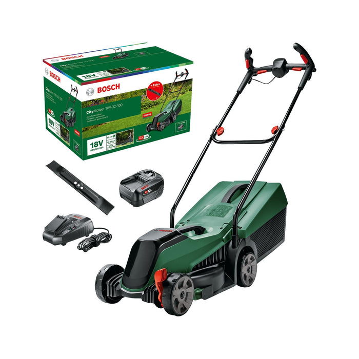 BOSCH CityMower 18V-32-300 - Sekačica busenja CityMower 18V-32 (06008b9a09) Aku kosilica BOSCH Madras doo Beograd