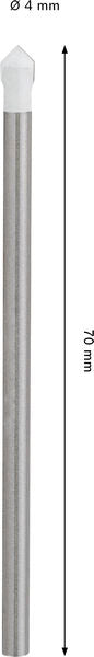 BOSCH CYL-9 Soft Ceramic burgija, 4×70 mm - Burgija za pločice CYL-9 SC 4x70 (2608707343) Power Tools BOSCH Madras doo Beograd