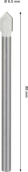 BOSCH CYL-9 Soft Ceramic burgija, 6,5×80 mm - Burgija za pločice CYL-9 SC 6.5x80 (2608707347) Power Tools BOSCH Madras doo Beograd