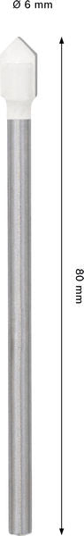 BOSCH CYL-9 Soft Ceramic burgija, 6×80 mm - Burgija za pločice CYL-9 SC 6x80 (2608707346) Power Tools BOSCH Madras doo Beograd