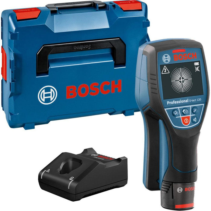 Bosch D-Tect 120 detektor struje - kablova pod naponom u L-Boxx koferu 1x2.0Ah (0601081301) Detektor kablova BOSCH BOSCH-0601081301 Madras doo Beograd