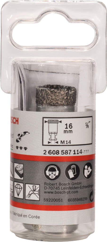 Bosch dijamantska burgija za suvo bušenje Dry Speed Best for Ceramic 16 x 30 mm - 2608587114 Dijamantska burgija BOSCH BOSCH-2608587114 Madras doo Beograd