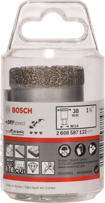 Bosch dijamantska burgija za suvo bušenje Dry Speed Best for Ceramic 38 x 35 mm - 2608587122 Dijamantska burgija BOSCH BOSCH-2608587122 Madras doo Beograd