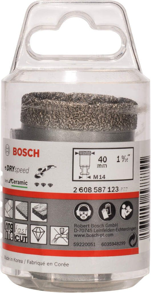 Bosch dijamantska burgija za suvo bušenje Dry Speed Best for Ceramic 40 x 35 mm - 2608587123 Dijamantska burgija BOSCH BOSCH-2608587123 Madras doo Beograd