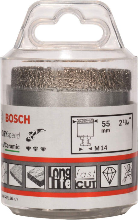 Bosch dijamantska burgija za suvo bušenje Dry Speed Best for Ceramic 55 x 35 mm - 2608587126 Dijamantska burgija BOSCH BOSCH-2608587126 Madras doo Beograd