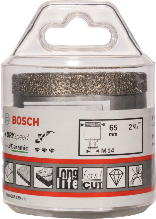 Bosch dijamantska burgija za suvo bušenje Dry Speed Best for Ceramic 65 x 35 mm - 2608587129 Dijamantska burgija BOSCH BOSCH-2608587129 Madras doo Beograd