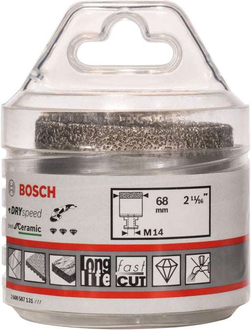 Bosch dijamantska burgija za suvo bušenje Dry Speed Best for Ceramic 68 x 35 mm - 2608587131 Dijamantska burgija BOSCH BOSCH-2608587131 Madras doo Beograd