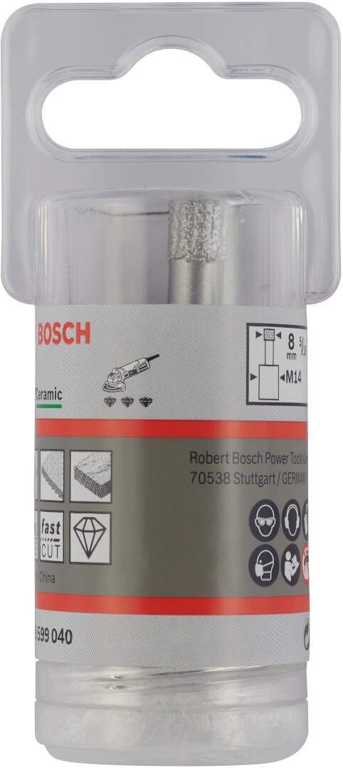 Bosch dijamantska burgija za suvo bušenje Dry Speed Best for Ceramic 8 x 30 mm - 2608599040 Dijamantska burgija BOSCH BOSCH-2608599040 Madras doo Beograd