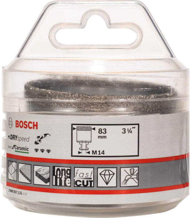 Bosch dijamantska burgija za suvo bušenje Dry Speed Best for Ceramic 83 x 35 mm - 2608587135 Dijamantska burgija BOSCH BOSCH-2608587135 Madras doo Beograd