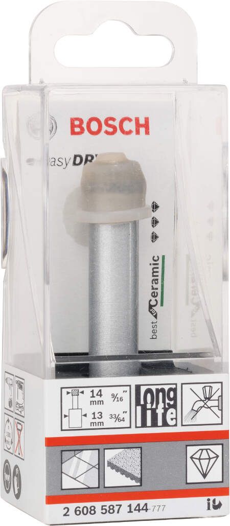 Bosch dijamantska burgija za suvo bušenje Easy Dry Best for Ceramic 14 x 33 mm - 2608587144 Dijamantska burgija BOSCH BOSCH-2608587144 Madras doo Beograd