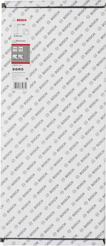Bosch dijamantska kruna za mokro bušenje 1 1/4" UNC Best for Concrete 202 mm, 450 mm, 14 segmenata, 11,5 mm - 2608601378 Dijamantska kruna BOSCH Madras doo Beograd