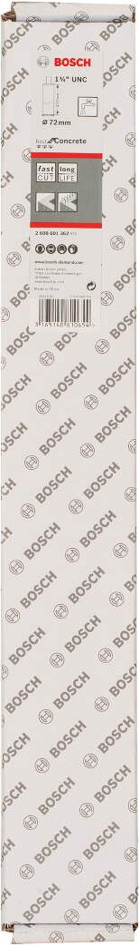 Bosch dijamantska kruna za mokro bušenje 1 1/4" UNC Best for Concrete 72 mm, 450 mm, 7 segmenata, 11,5 mm - 2608601362 Dijamantska kruna BOSCH BOSCH-2608601362 Madras doo Beograd