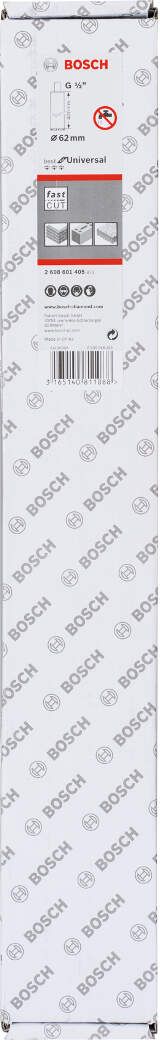 Bosch dijamantska kruna za suvo bušenje 1 1/4" UNC Best for Universal 62 mm, 400 mm, 4 segmenta, 11,5 mm - 2608601405 Dijamantska kruna BOSCH BOSCH-2608601405 Madras doo Beograd