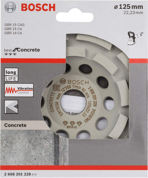 Bosch dijamantska lončasta ploča Best for Concrete 125 x 22,23 x 4,5 mm - 2608201228 Dijamantska lončasta ploča BOSCH Madras doo Beograd