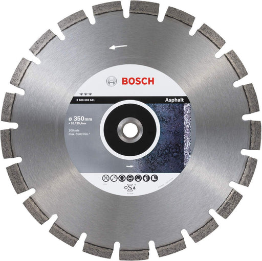 Bosch dijamantska rezna ploča Best for Asphalt 350 x 20/25,40 x 3,2 x 12 mm - 2608603641 Dijamantska rezna ploča BOSCH BOSCH-2608603641 Madras doo Beograd