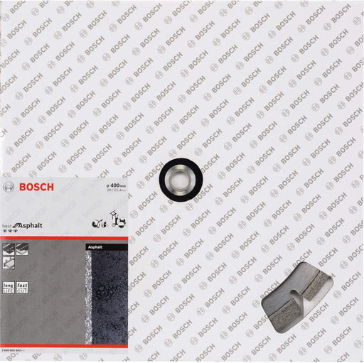 Bosch dijamantska rezna ploča Best for Asphalt 400 x 20/25,40 x 3,2 x 12 mm - 2608603642 Dijamantska rezna ploča BOSCH BOSCH-2608603642 Madras doo Beograd