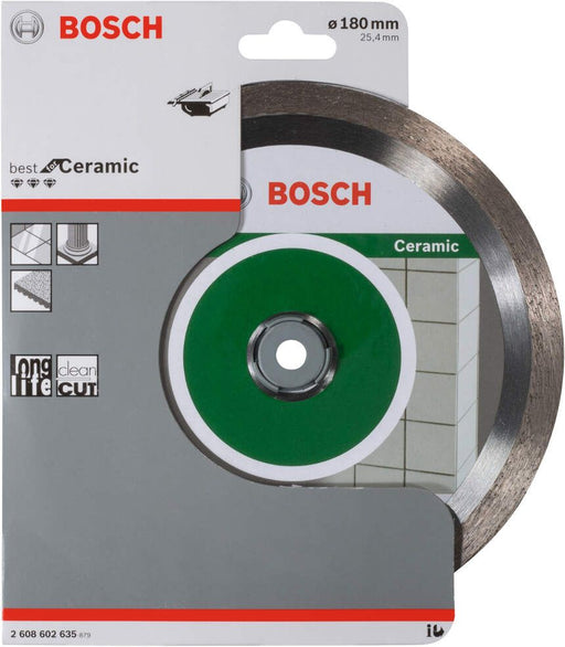 Bosch dijamantska rezna ploča Best for Ceramic 180 x 25,40 x 2,2 x 10 mm - 2608602635 Dijamantska rezna ploča BOSCH BOSCH-2608602635 Madras doo Beograd