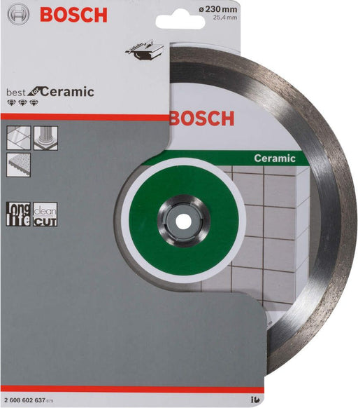 Bosch dijamantska rezna ploča Best for Ceramic 230 x 25,40 x 2,4 x 10 mm - 2608602637 Dijamantska rezna ploča BOSCH BOSCH-2608602637 Madras doo Beograd