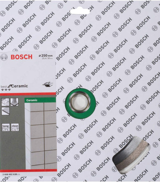 Bosch dijamantska rezna ploča Best for Ceramic 250 x 30/25,40 x 2,4 x 10 mm - 2608602638 Dijamantska rezna ploča BOSCH BOSCH-2608602638 Madras doo Beograd