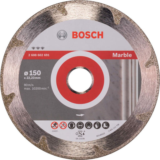 Bosch dijamantska rezna ploča Best for Marble 150 x 22,23 x 2,2 x 3 mm - 2608602691 Dijamantska rezna ploča BOSCH BOSCH-2608602691 Madras doo Beograd