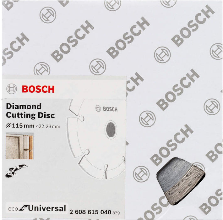 Bosch dijamantska rezna ploča ECO For Universal 115x22,23x2,0x7 - pakovanje od 10 komada (2608615040) Dijamantska rezna ploča BOSCH BOSCH-2608615040 Madras doo Beograd