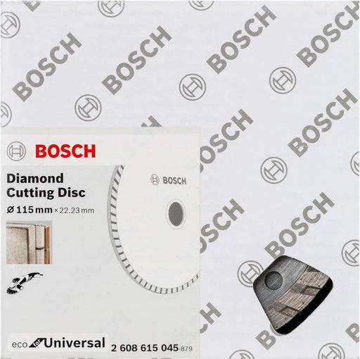 Bosch dijamantska rezna ploča ECO For Universal 115x22,23x2,0x7 - pakovanje od 10 komada (2608615045) Dijamantska rezna ploča BOSCH BOSCH-2608615045 Madras doo Beograd